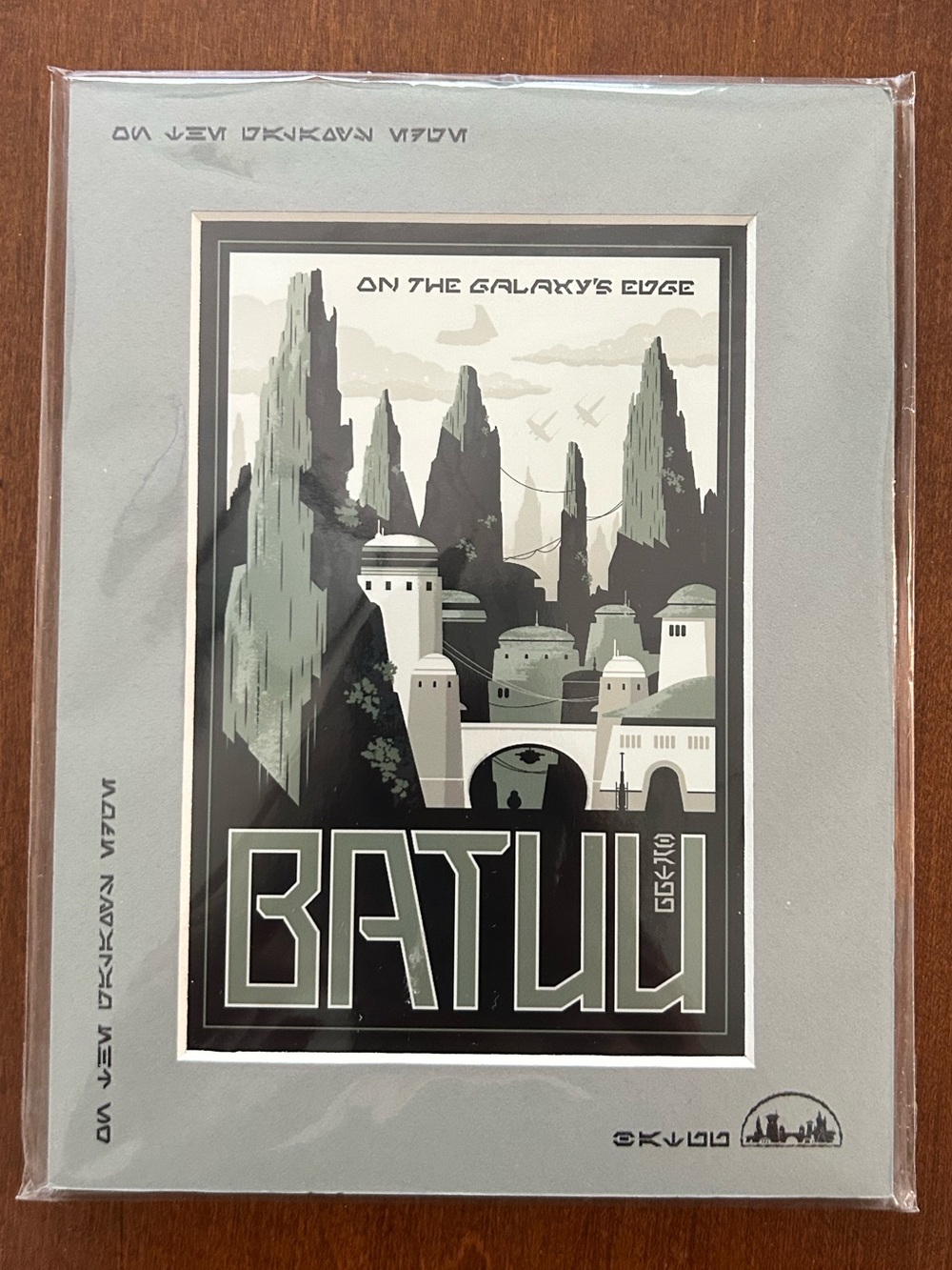 Disney Star Wars Batuu Galaxy’s Edge Print
